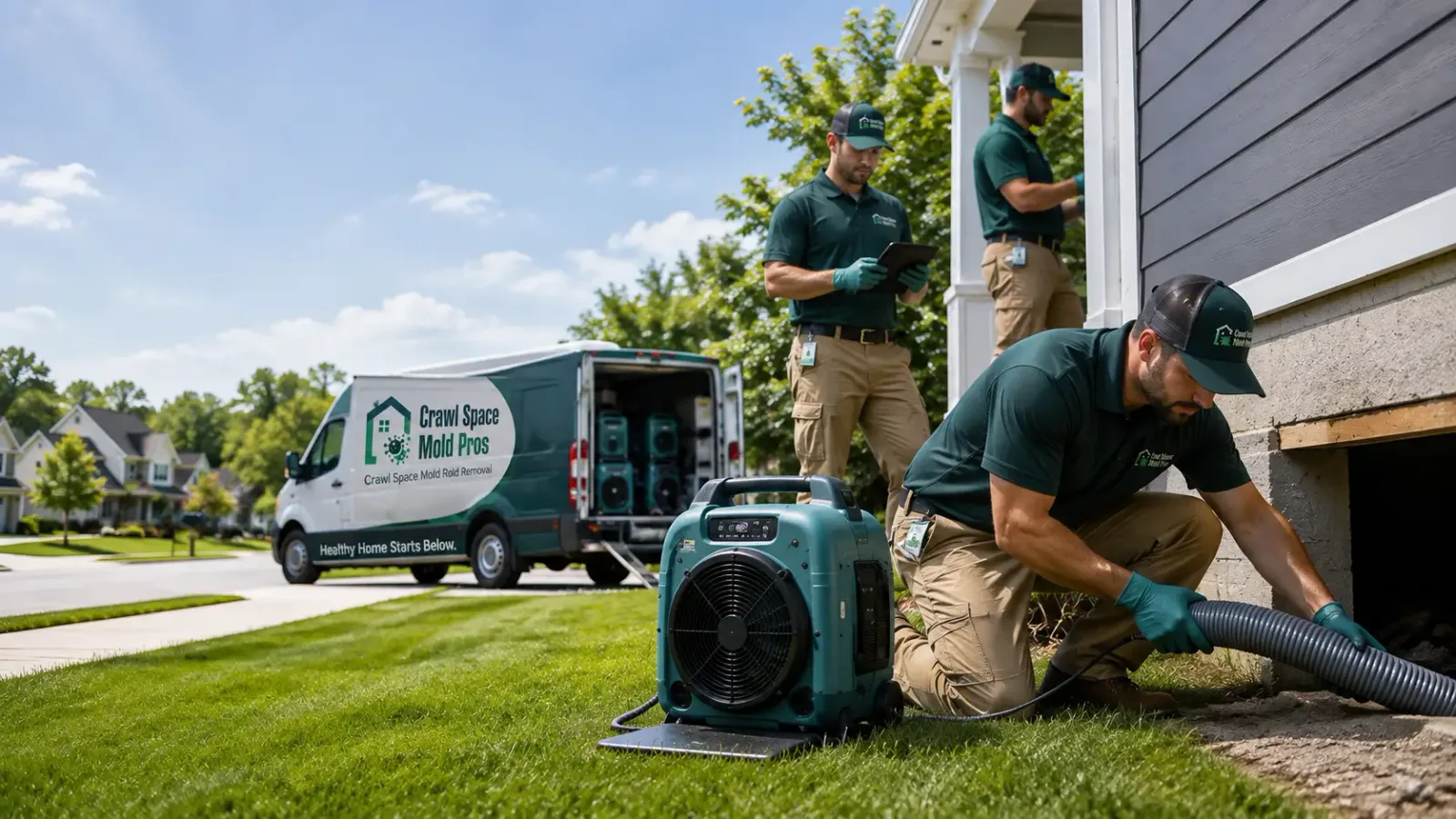 Crawl Space Mold Removal in Gorham, IL